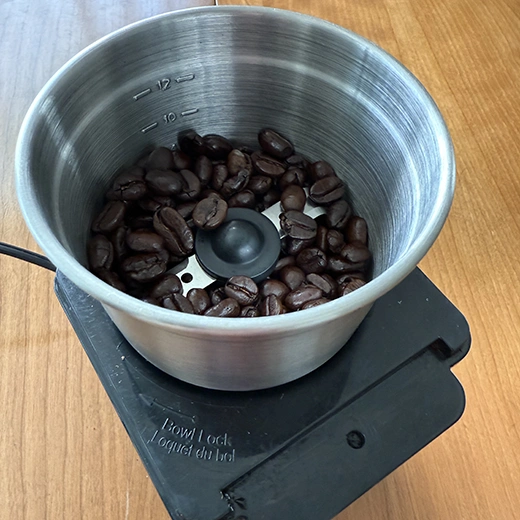 Cuisinart Grind Central Coffee Grinder with beans